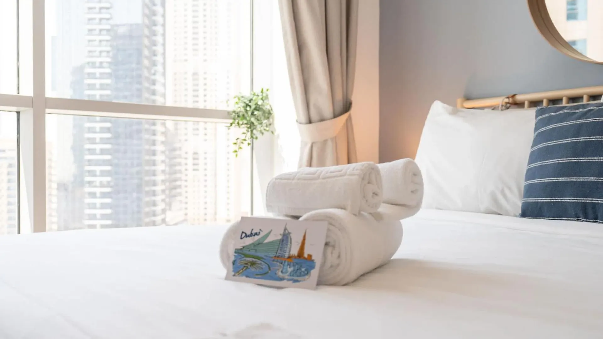 Spacious 3Br Marina Stay With City Views Dubai 0*,