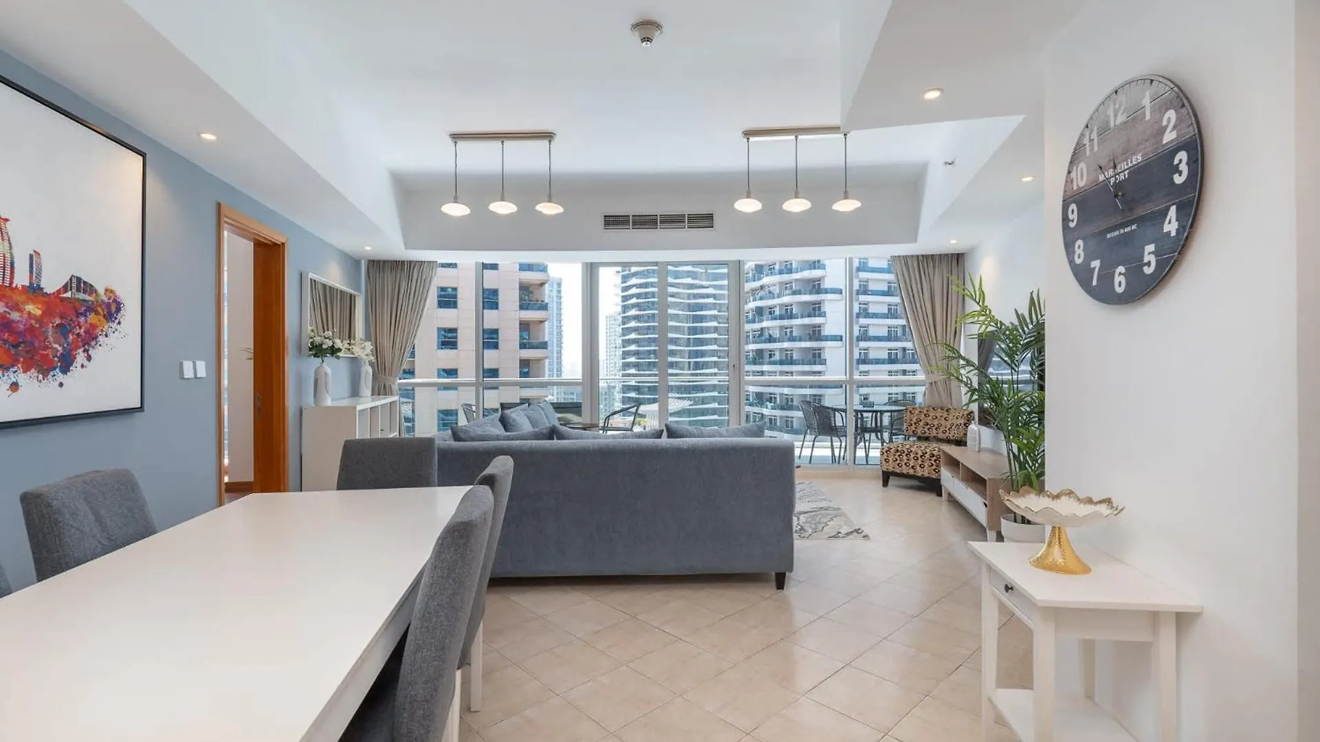 Spacious 3Br Marina Stay With City Views Dubai Apartment